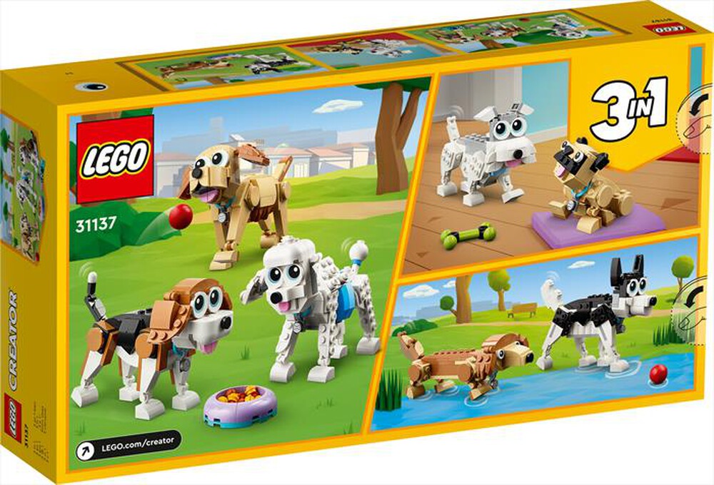Immagine del prodotto LEGO - CREATOR Adorabili cagnolini 31137
