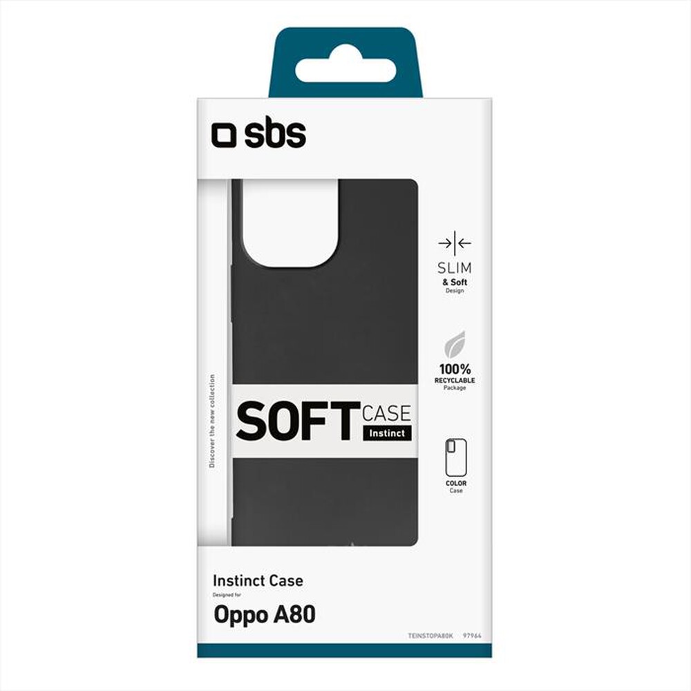 Immagine del prodotto SBS - Cover Instinct TEINSTOPA80K per Oppo A80-Nero