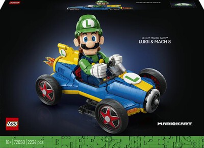 LEGO - SUPER MARIO Mario Kart: Luigi e Mach 8 - 72050