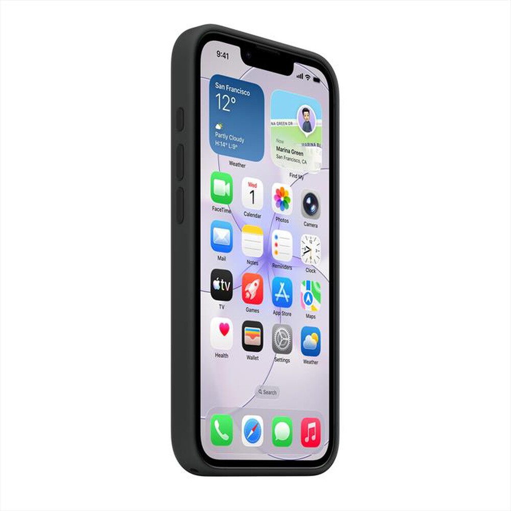 Immagine del prodotto APPLE - Custodia MagSafe in silicone per iPhone 17e-Nero