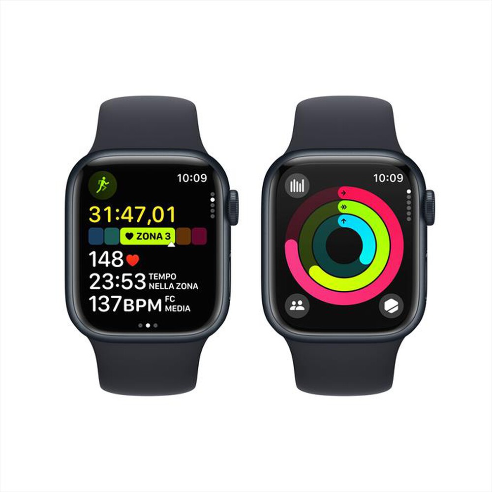 Immagine del prodotto APPLE - Watch Series 9 GPS + Cellular Cassa 41mm - S/M-Mezzanotte