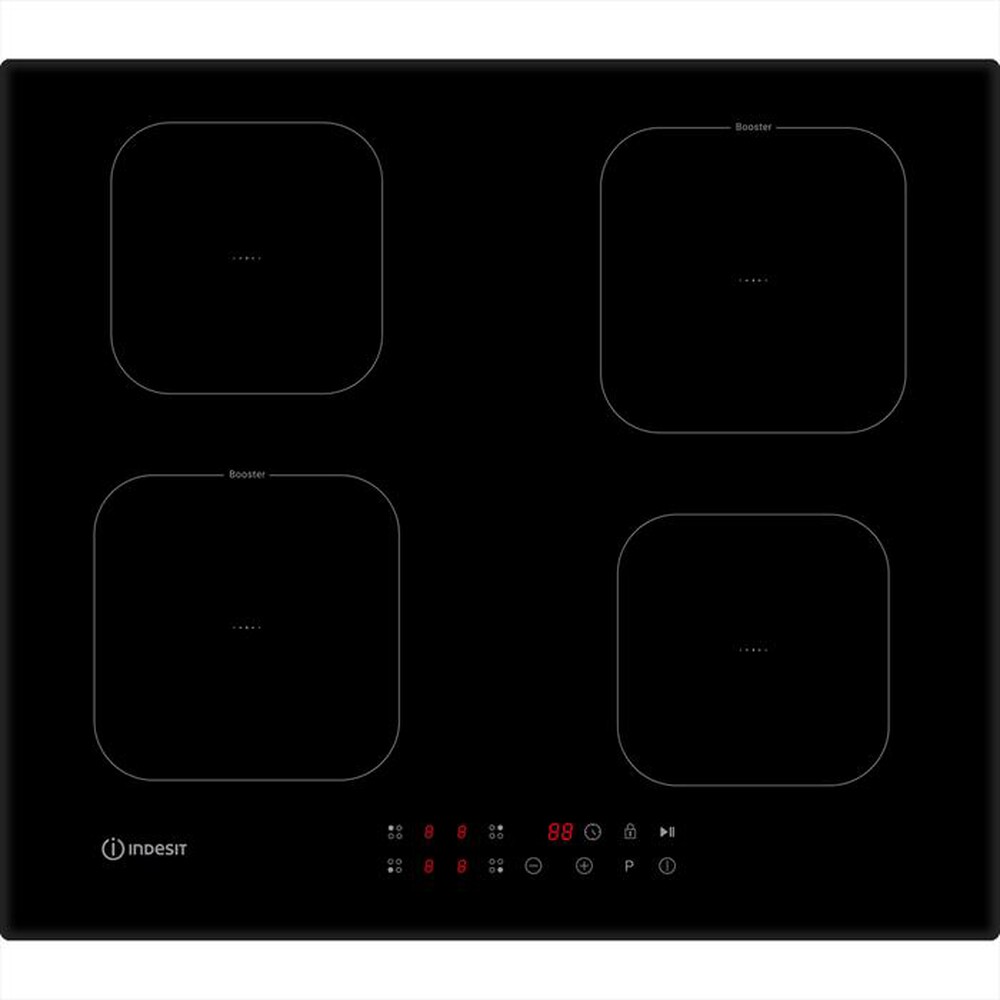 Immagine del prodotto INDESIT - Piano cottura induzione IS F 18Q60 NE 59cm 4 zone-Nero
