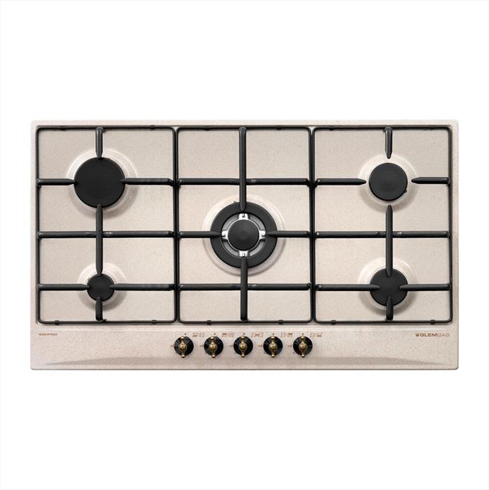 Immagine del prodotto GLEM GAS - Piano cottura a gas GT955SA 5 fuochi 86cm-Avena
