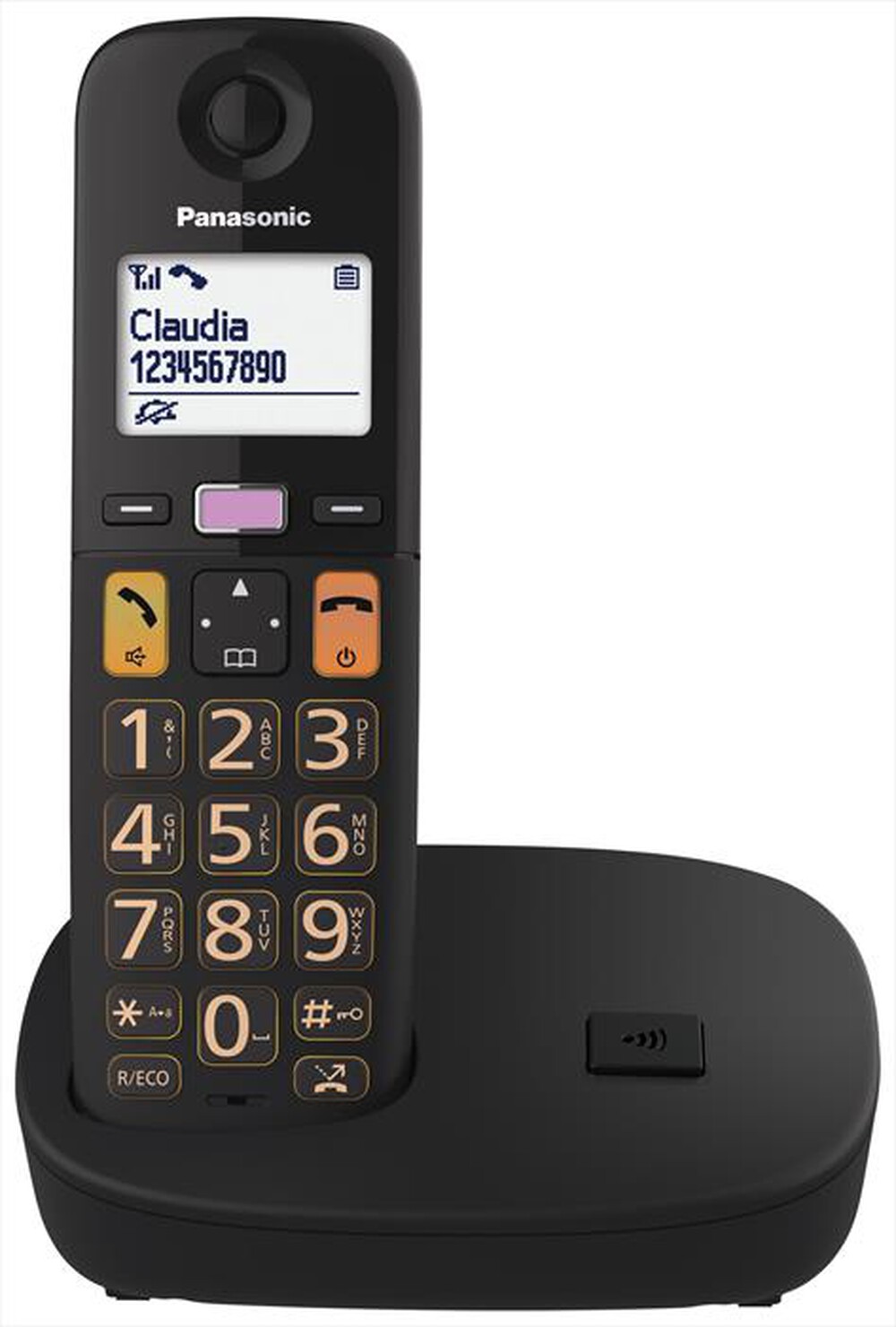 Immagine del prodotto PANASONIC - Cordless KX-TGU110EXB-Nero