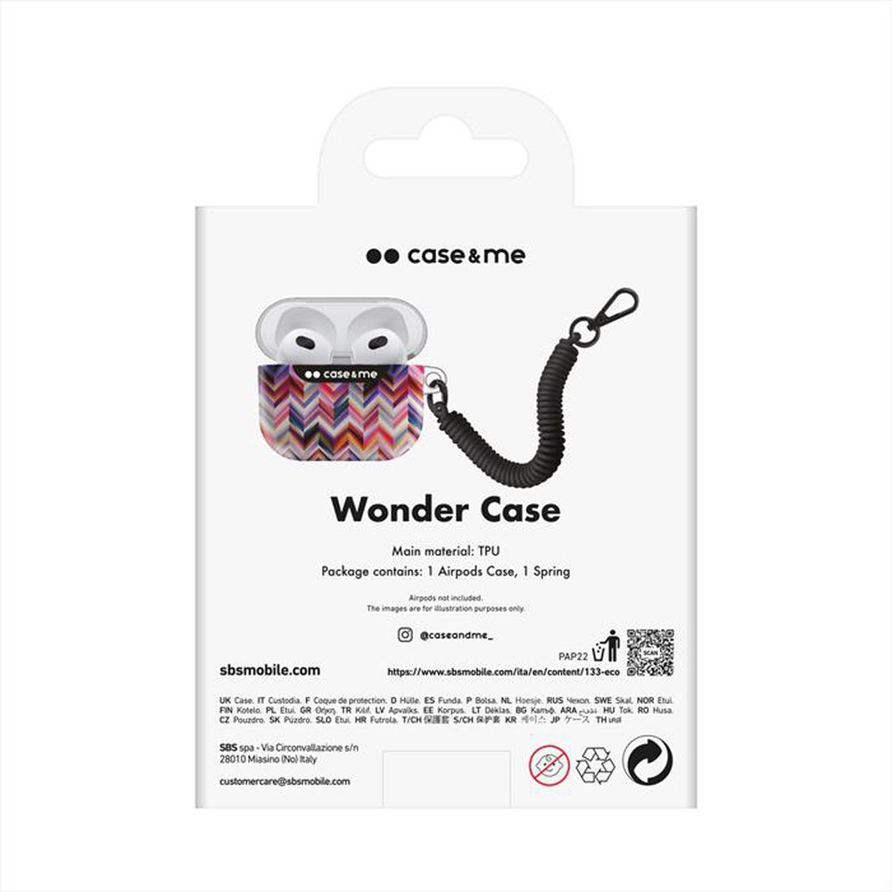 Immagine del prodotto CASEME - Cover CMAP3CASEMP per AirPods 3-M Pattern