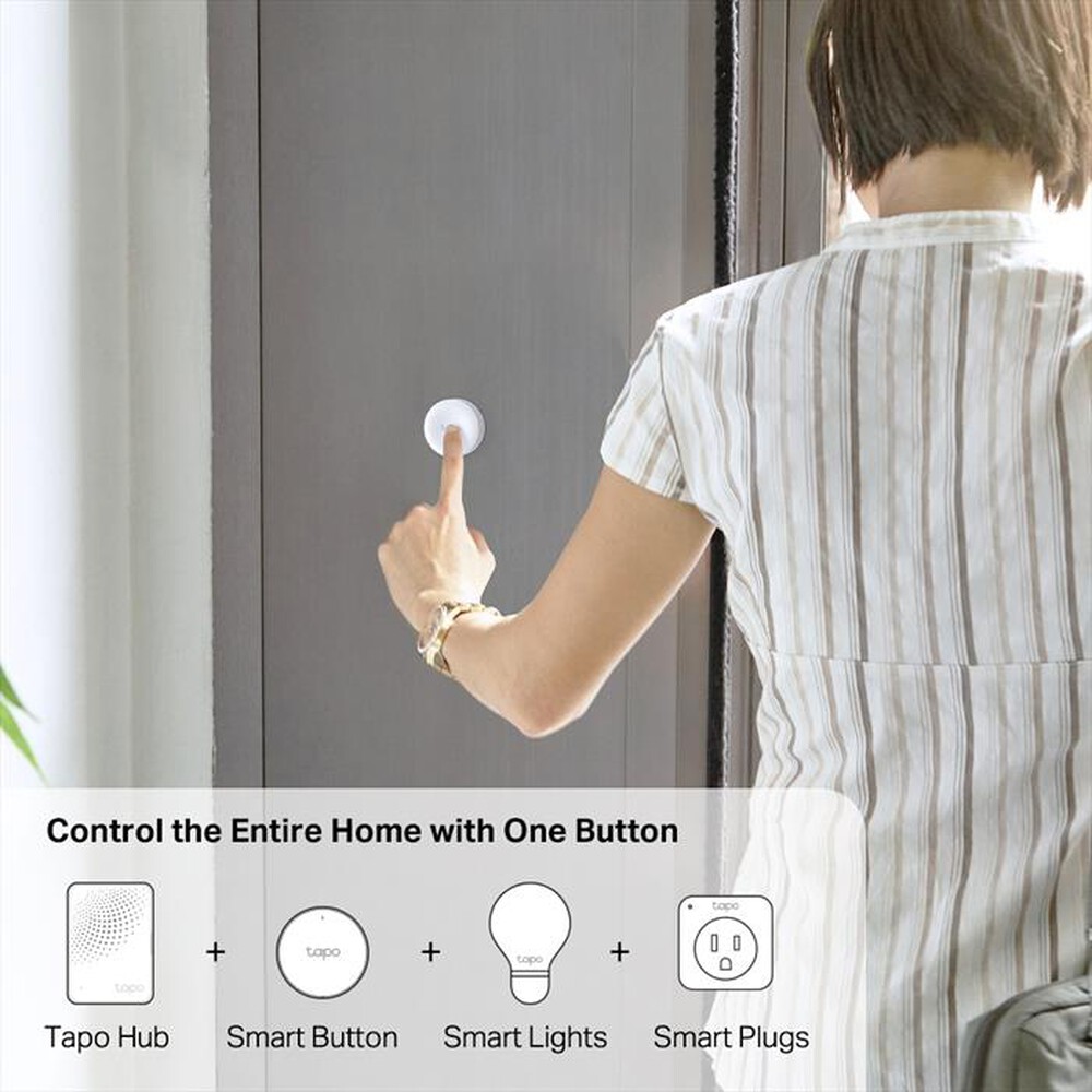 Immagine del prodotto TP-LINK - TAPO S200B SMART BUTTON, TAPO IOT HUB REQUIRED