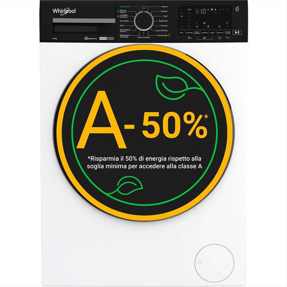 Immagine del prodotto WHIRLPOOL - Lavatrice WPM011WADSIT 10Kg Classe A
