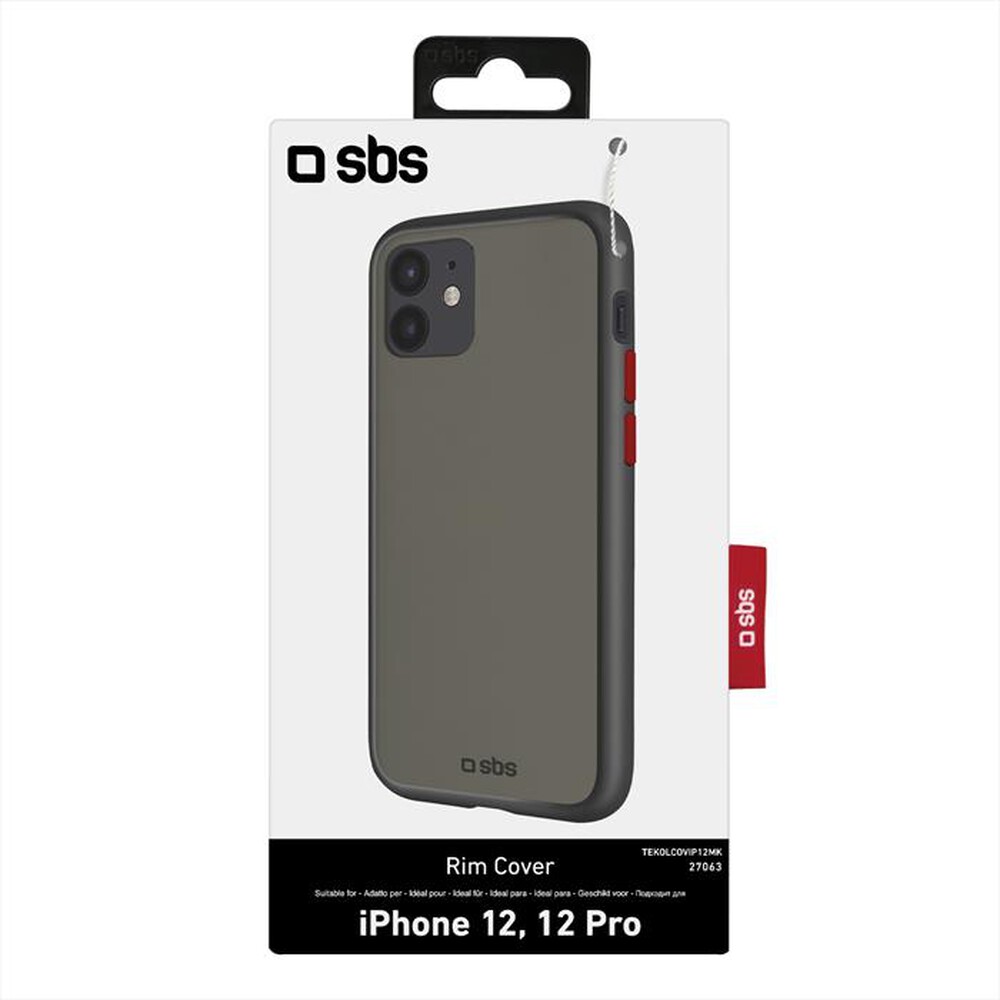 Immagine del prodotto SBS - TEKOLCOVIP12MK-Nero-rosso