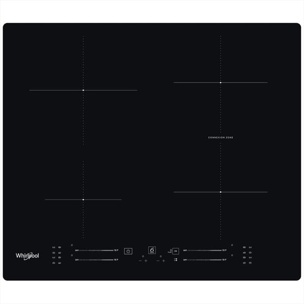 WHIRLPOOL - Piano cottura induzione WB S2560 NE-Nero