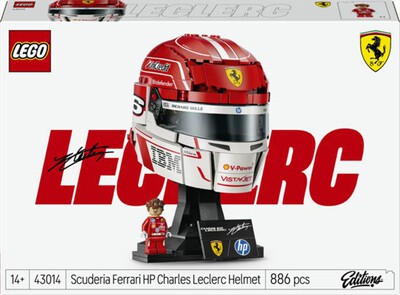 LEGO - EDITIONS Casco di Charles Leclerc - 43014