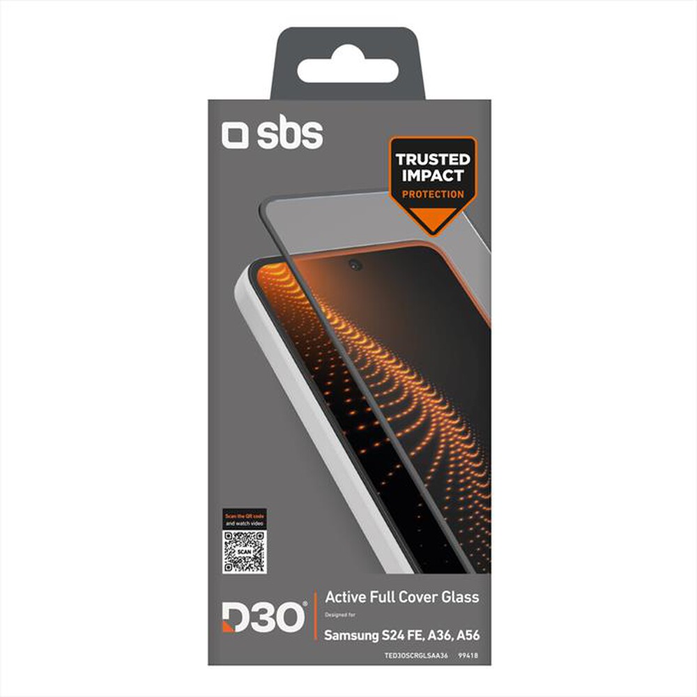 Immagine del prodotto SBS - D3O Vetro protettivo per  Samsung A36/S24 FE-Trasparente