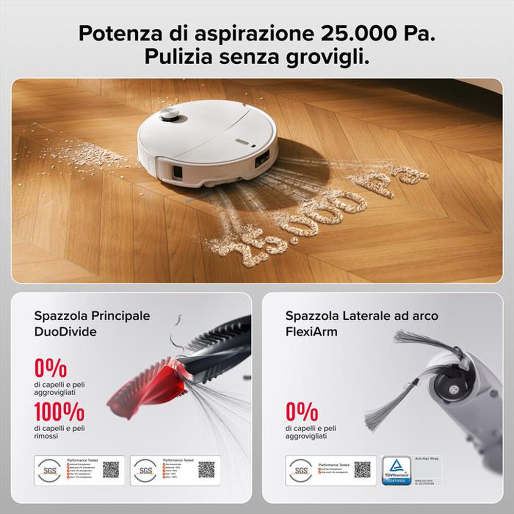 Immagine del prodotto ROBOROCK - Aspirapolvere robot QREVO EDGE 2 PRO W-bianco