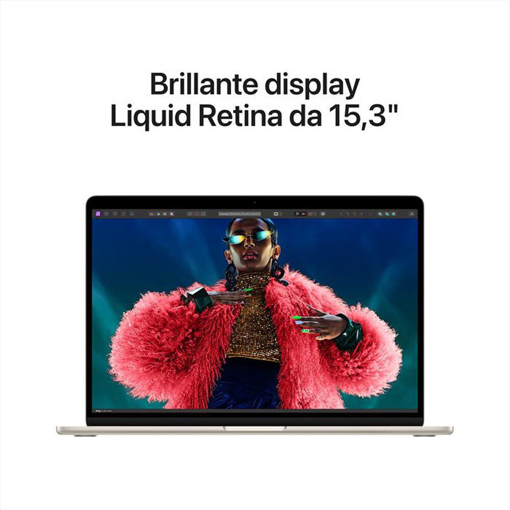 Immagine del prodotto APPLE - MACBOOK AIR 15'' M3 CORE 8 CPU CORE 10 GPU 512GB-Galassia