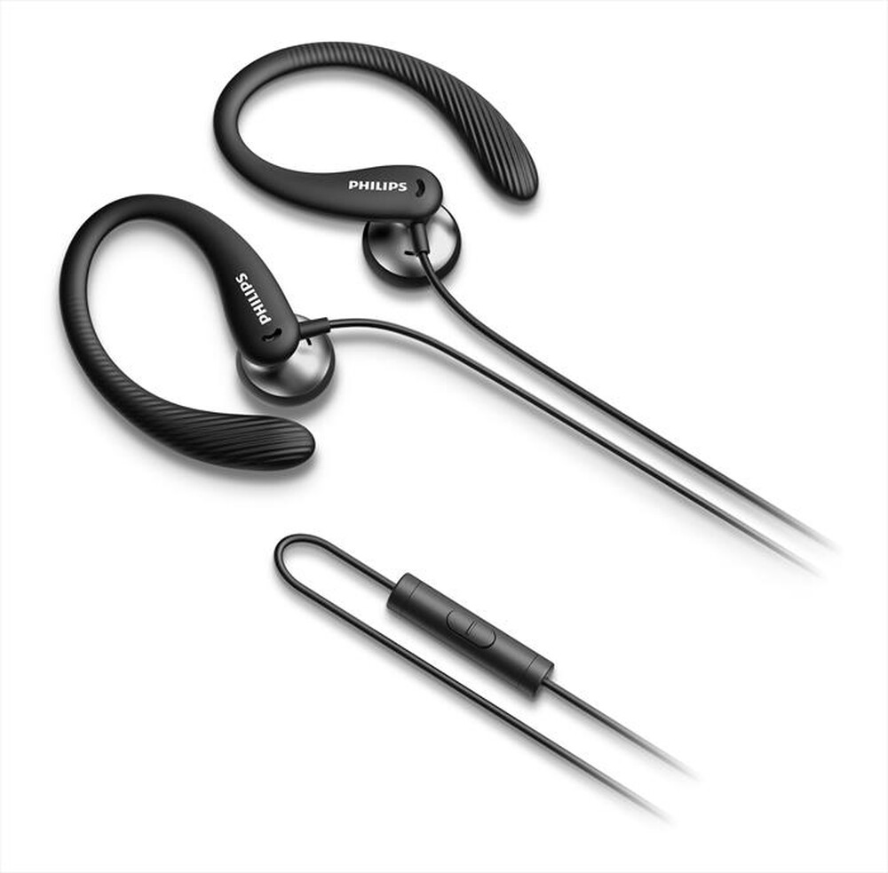 Immagine del prodotto PHILIPS - TAA1105BK/00-Cuffie Sport con filo - Nero