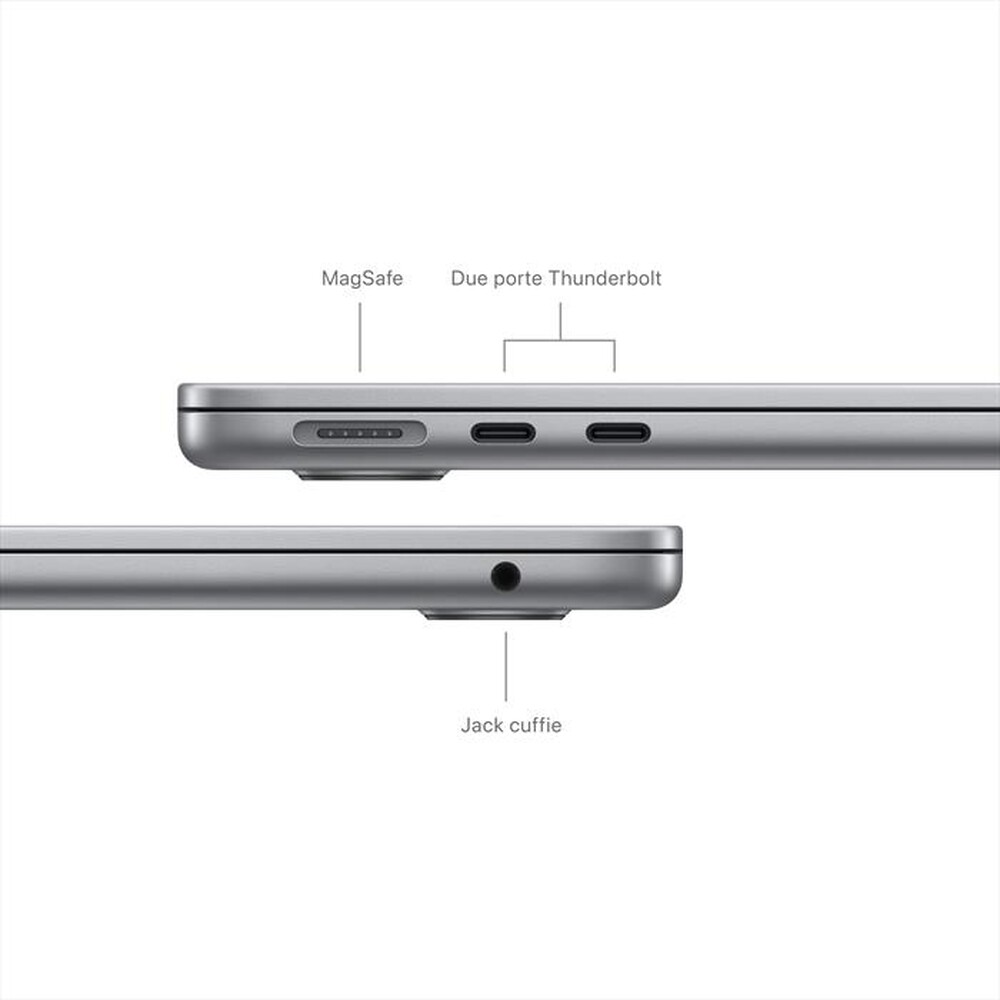 Immagine del prodotto APPLE - MACBOOK AIR 13'' M3 CORE 8 CPU CORE 10 GPU 512GB-Grigio Siderale