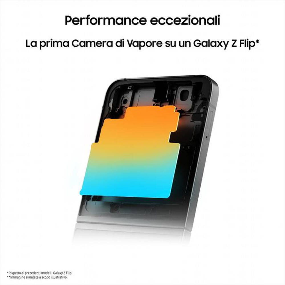 Immagine del prodotto SAMSUNG - Galaxy Z Flip6 12+256GB-Blue