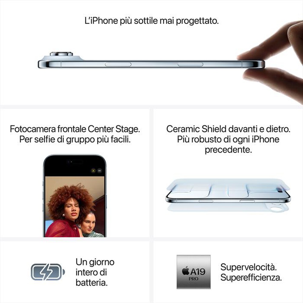 Immagine del prodotto APPLE - iPhone Air 256GB-Bianco Nuvola