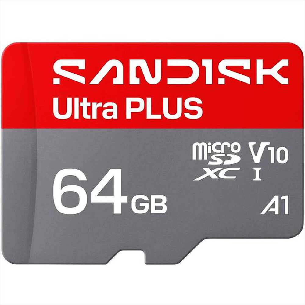 Immagine del prodotto SANDISK - Supporto Micro SDXC SDSQUWC064GGN6MA-Nero