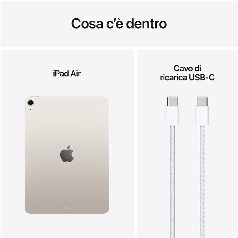 Immagine del prodotto APPLE - iPad Air 11" Wi-Fi 256GB (2025)-Galassia