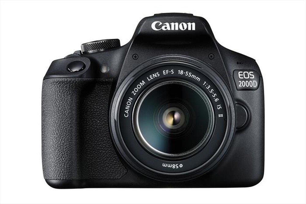 Immagine del prodotto CANON - EOS 2000D + EF-S 18-55 MM IS II-Black