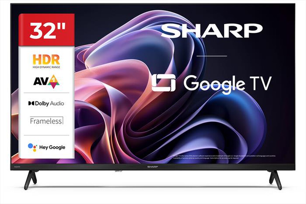 Immagine del prodotto SHARP - Smart TV LED HD READY 32" 32HF3765E-Nero