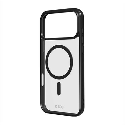 SBS - Cover Mag Frame per iPhone 17 Pro Max-Nero