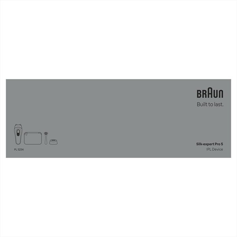 Immagine del prodotto BRAUN - BRAUN IPL PL5234 WHT BOX EURO-BIANCO