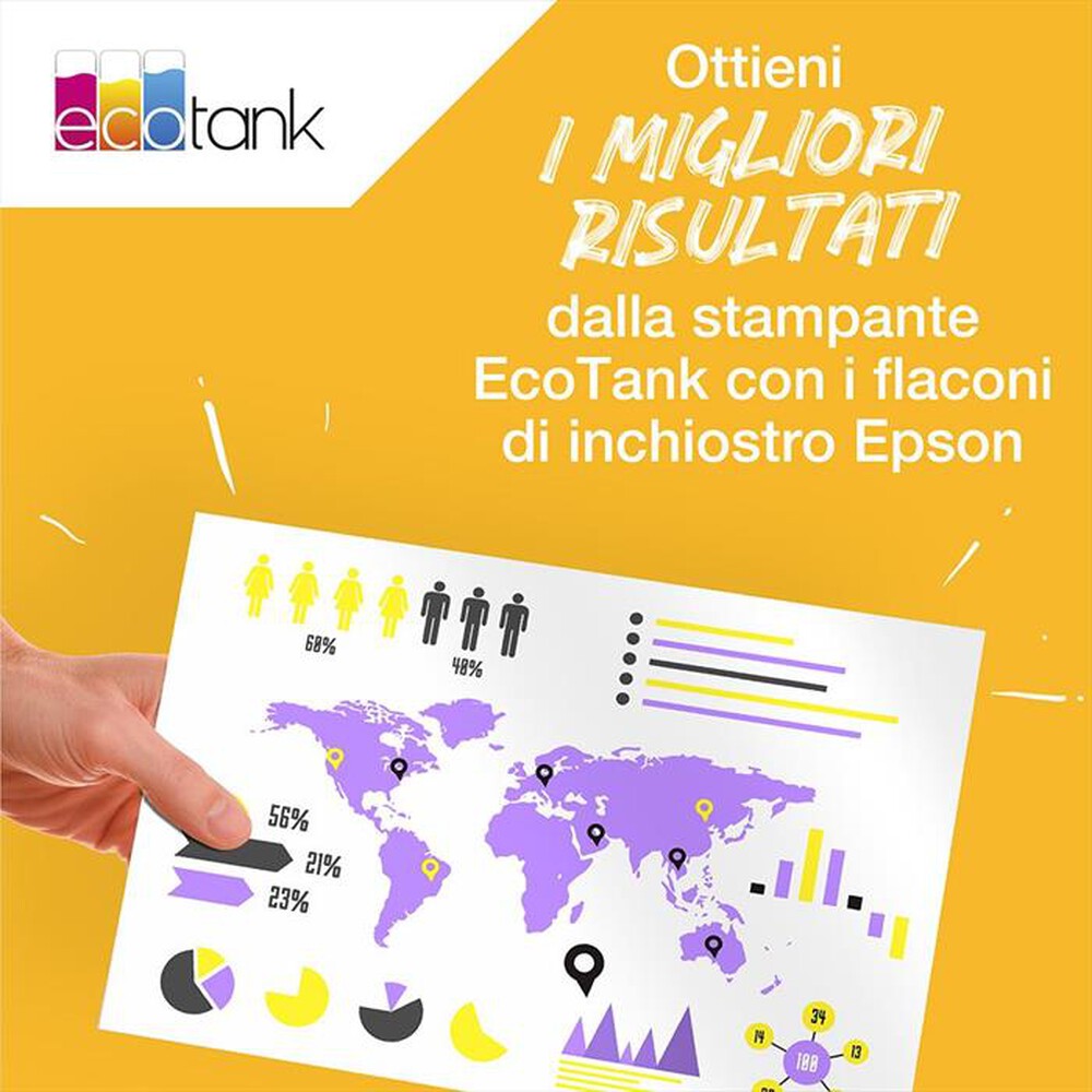 Immagine del prodotto EPSON - 113 FLACONE DI INCHIOSTRO ECOTANK T06B3-Magenta