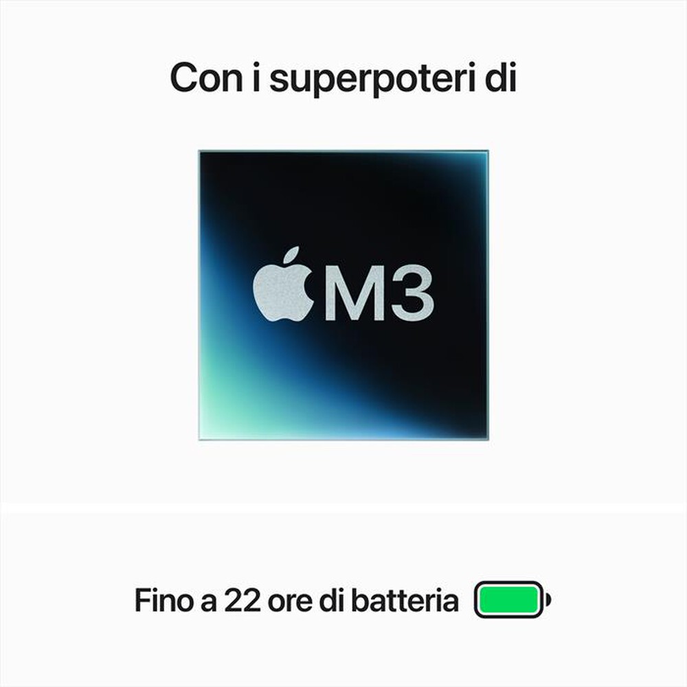 Immagine del prodotto APPLE - MACBOOK PRO 14'' M3 CORE 8 CPU 10 GPU 512GB-SpaceGrey