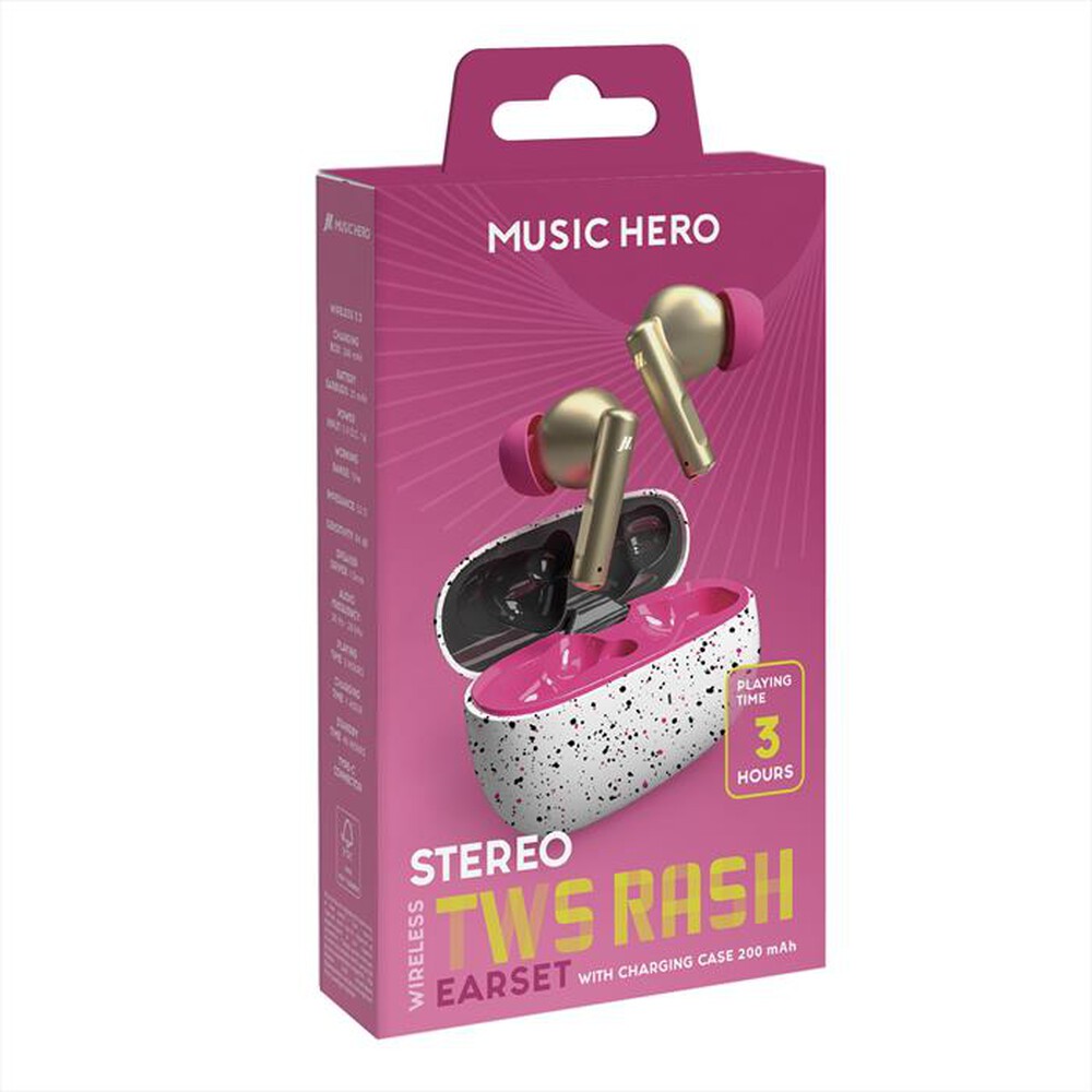 Immagine del prodotto SBS - Auricolare TWS MHTWSRASHBTP-Fantasy pink