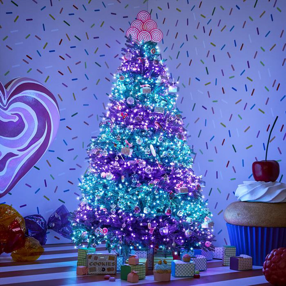 Immagine del prodotto TWINKLY - Stringa luminosa a forma di stella Candies 100LED-trasparente