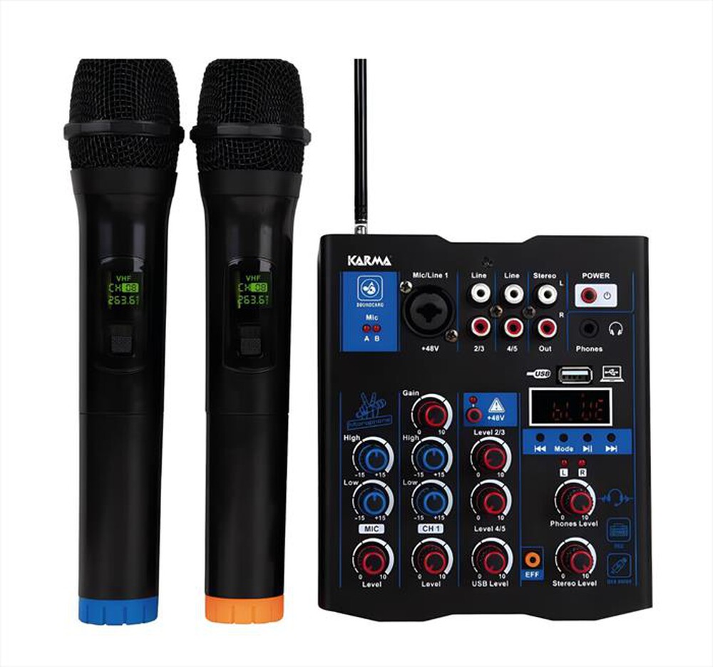 Immagine del prodotto KARMA - Mixer audio MXW 5-Nero