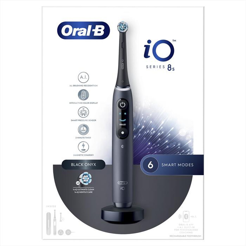Immagine del prodotto ORAL-B - Spazzolino elettrico IO 8S-Nero