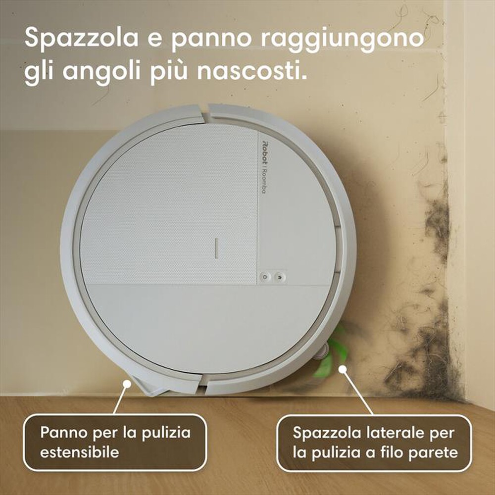 Immagine del prodotto iROBOT - Aspirapolvere robot ROOMBA 115 COMBO + BASE-White