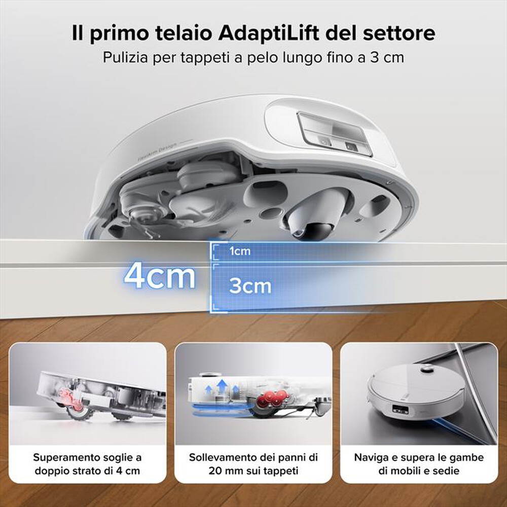 Immagine del prodotto ROBOROCK - Aspirapolvere robot QREVO EDGE 2 PRO W-bianco