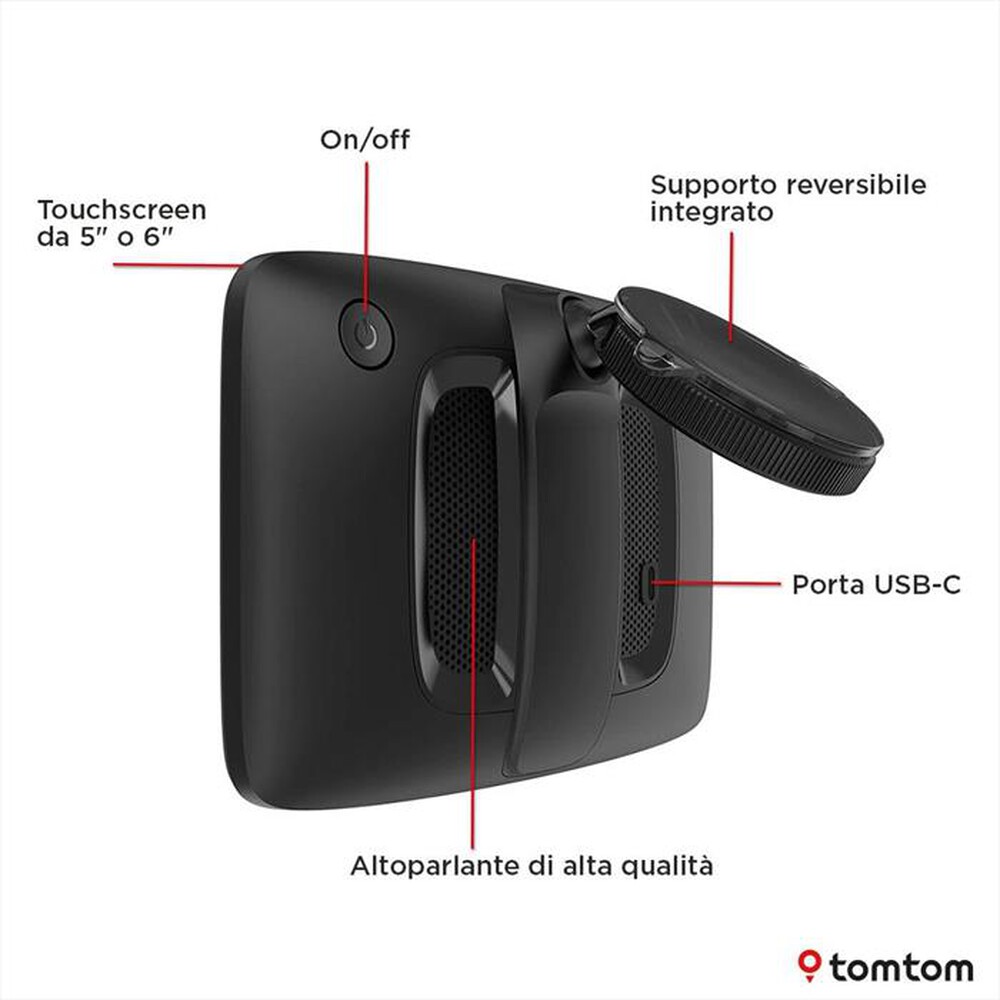 Immagine del prodotto TOM TOM - GO CLASSIC 5" 2A GENERAZIONE-Nero