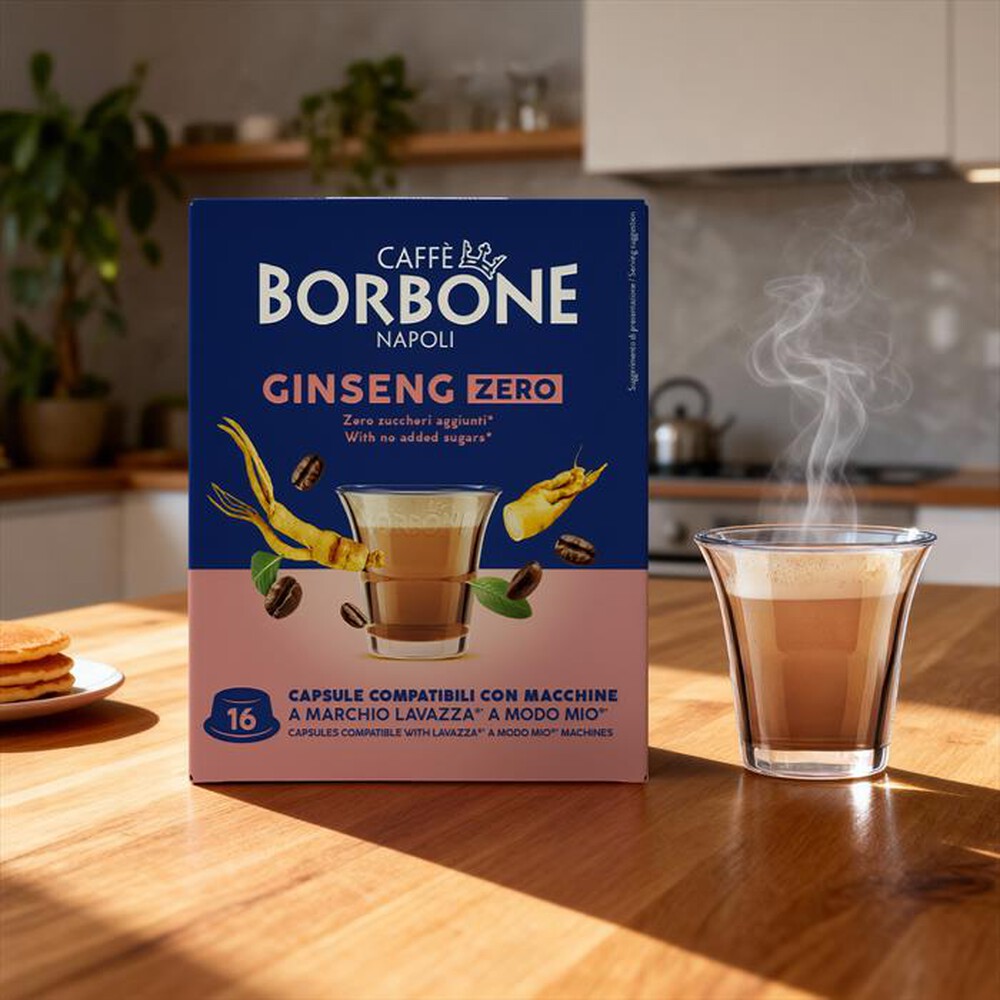 Immagine del prodotto CAFFE BORBONE - COMPATIBILI A MODO MIO - GINSENG ZERO - 16 CAPS