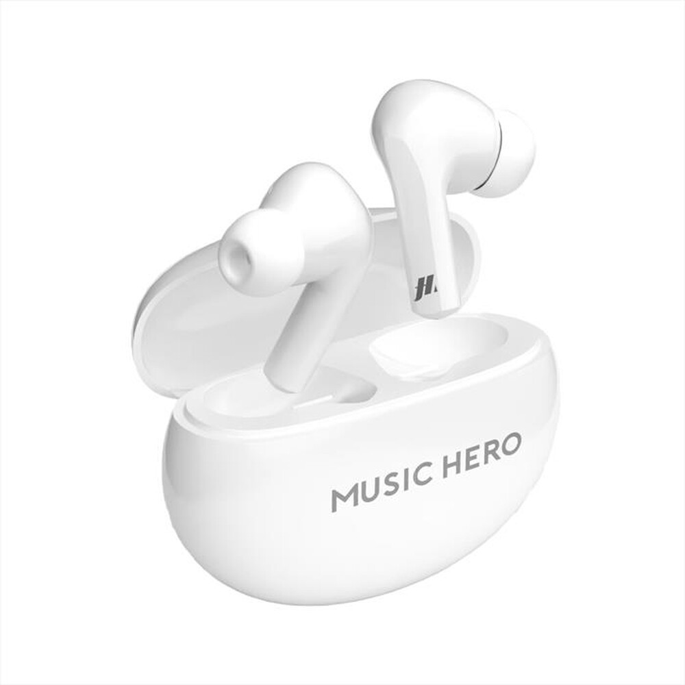 Immagine del prodotto MUSIC HERO - Auricolare Bluetooth MHTWSBEATBTNORW-Bianco