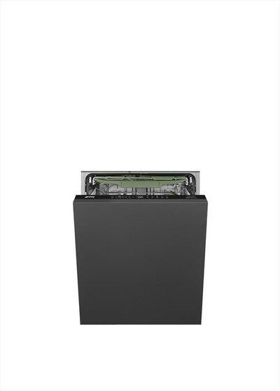 SMEG - Lavastoviglie incasso STL5322BQL - B 14 coperti-Nero