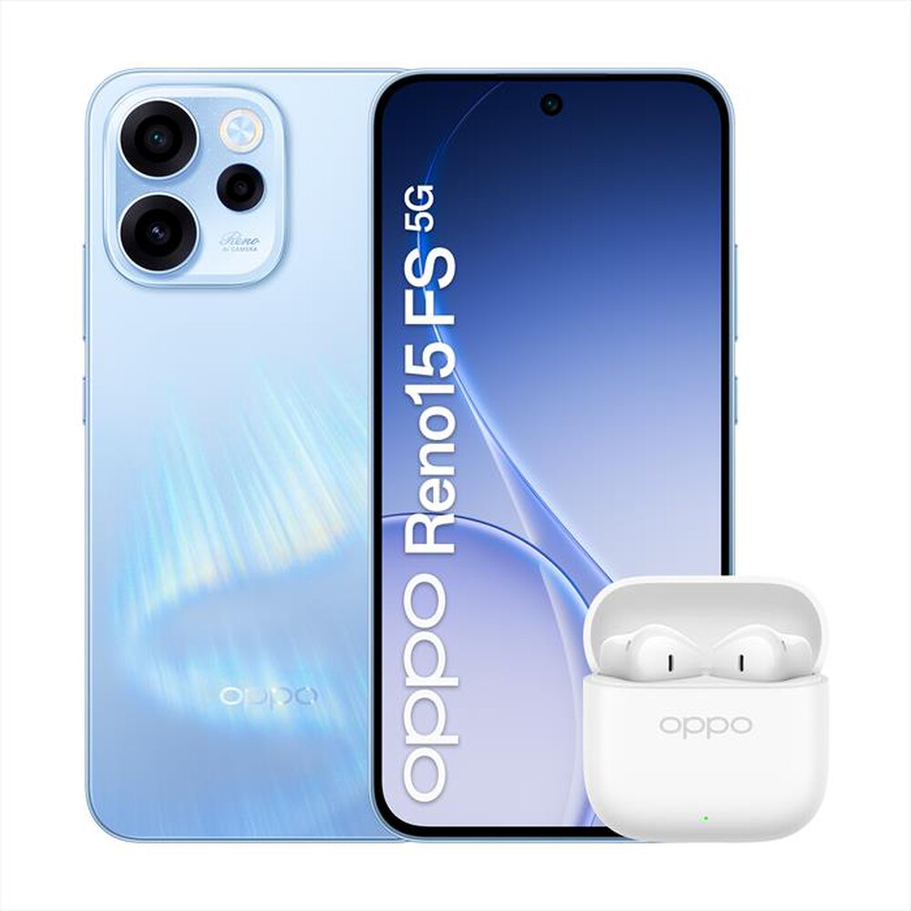 Immagine del prodotto OPPO - Smartphone RENO15 FS 5G (8GB+512GB) Box-Aurora Blue