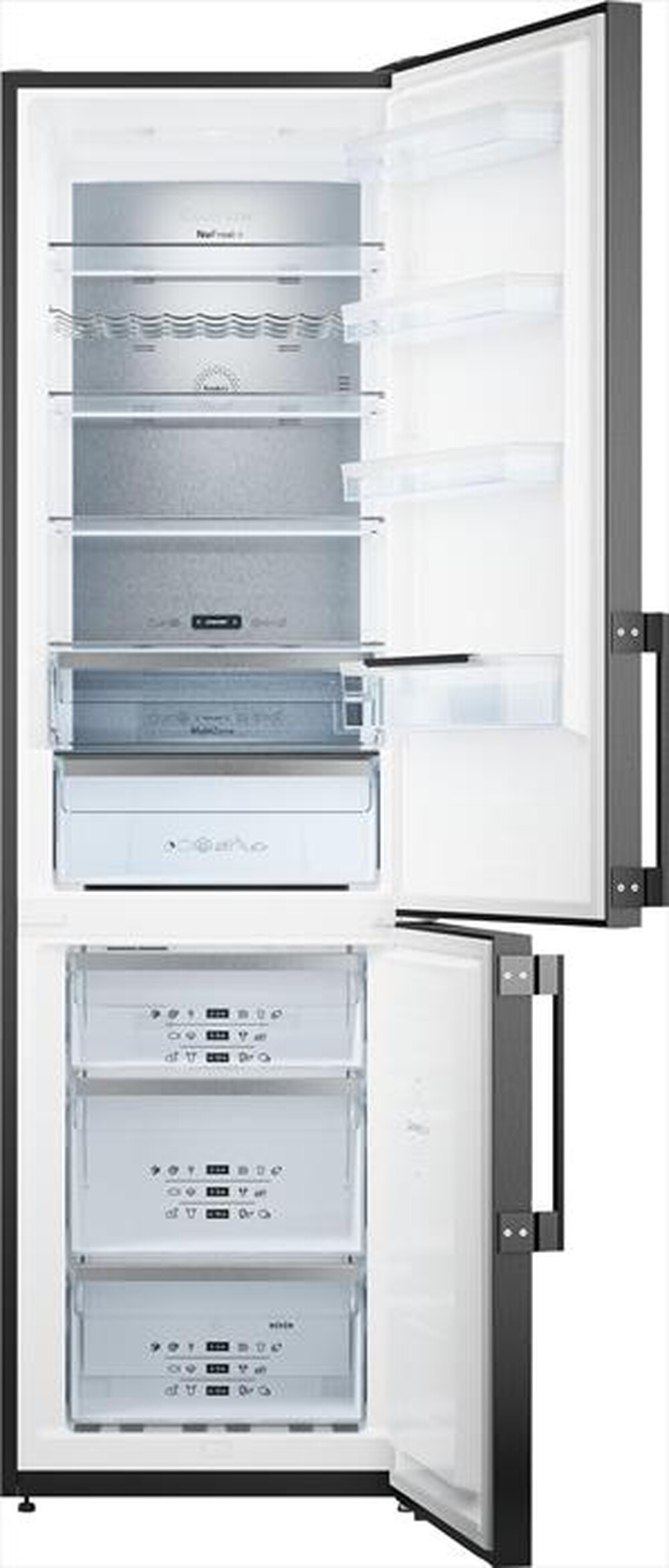 Immagine del prodotto ASKO - Frigorifero combinato RFN 232041 B Classe C 361 lt-Black Steel