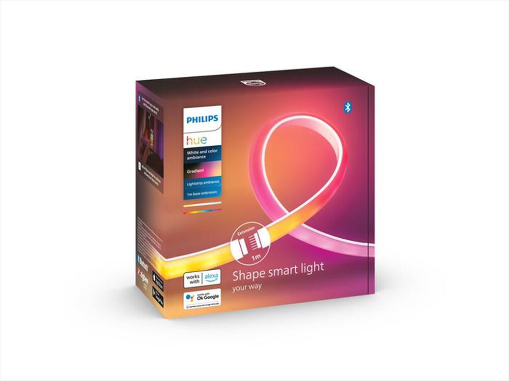Immagine del prodotto PHILIPS - HUE LIGHTSTRIP GRADIENT ESTENSIONE STRISCIA 1 M-Bianco