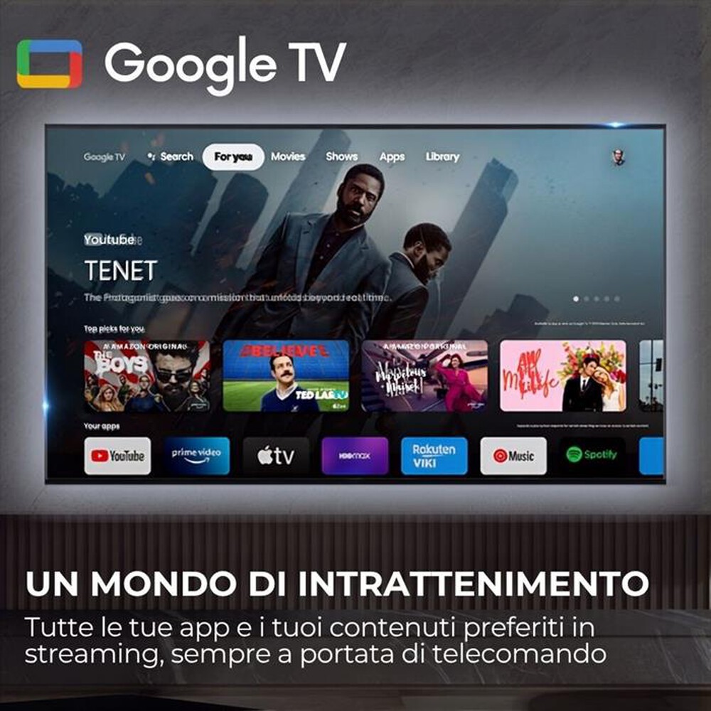 Immagine del prodotto HAIER - Smart TV QLED UHD 4K 65" H65S80GUX-Nero