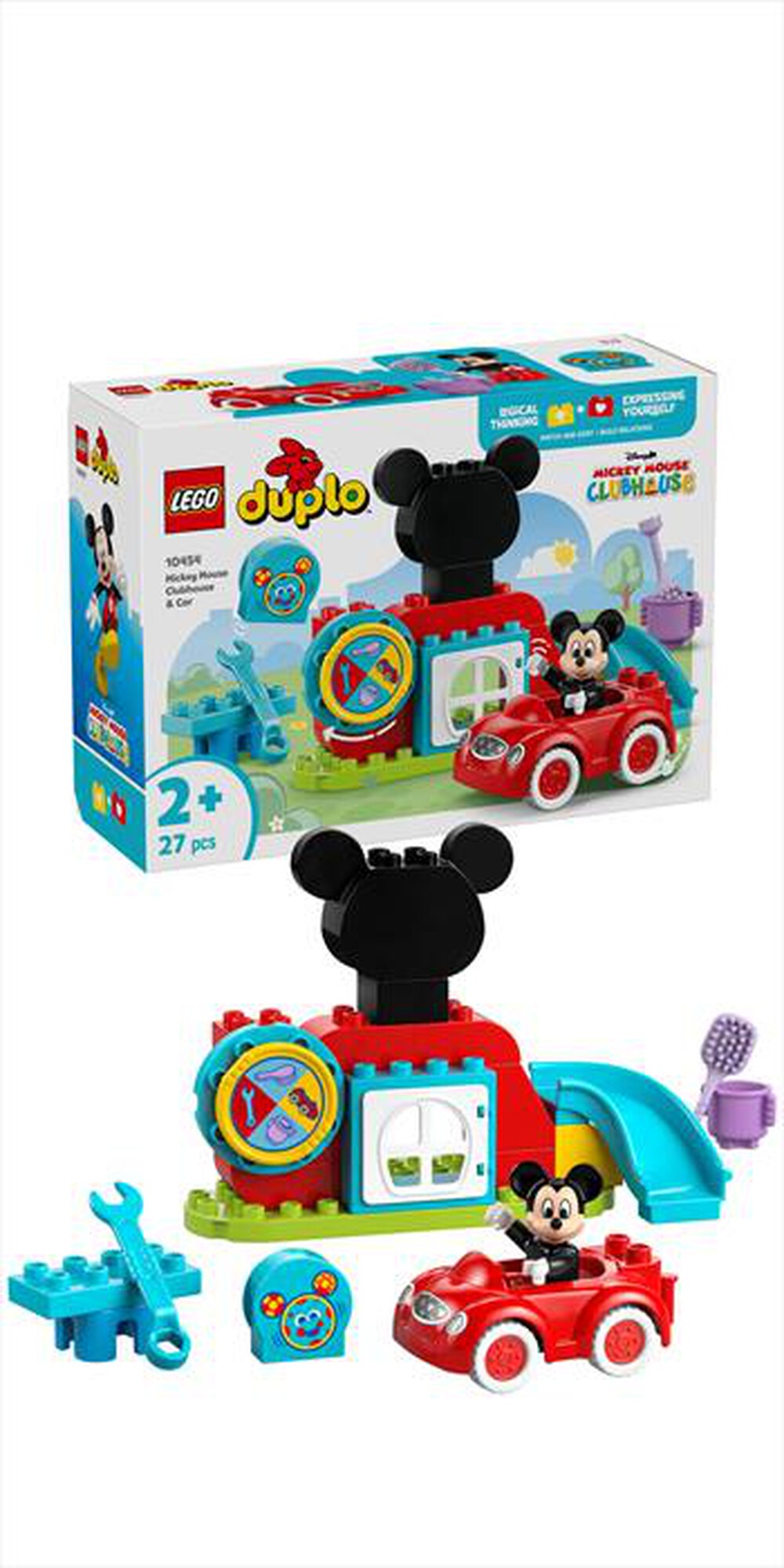 Immagine del prodotto LEGO - DUPLO DISNEY TM La casa e l&rsquo;auto di Topolino 10454