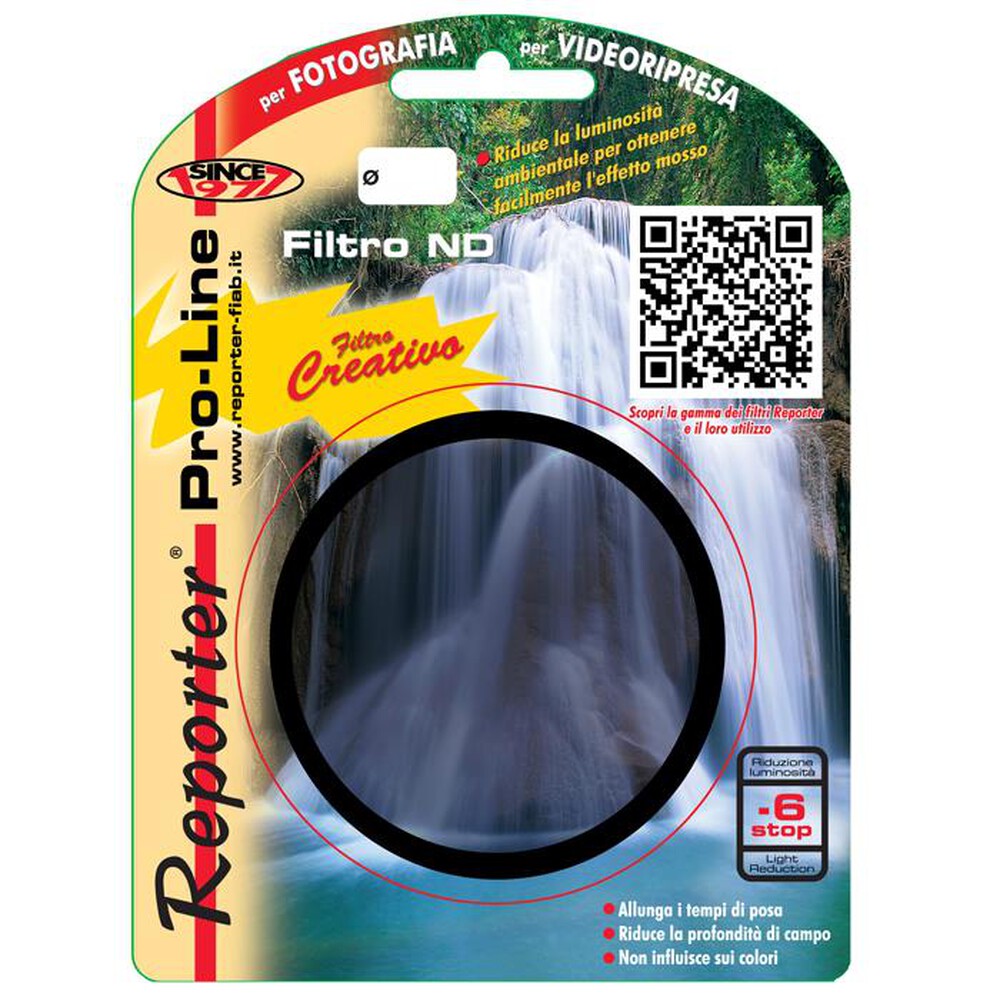 Immagine del prodotto REPORTER - Filtro ND - 8 Diametro 62 mm