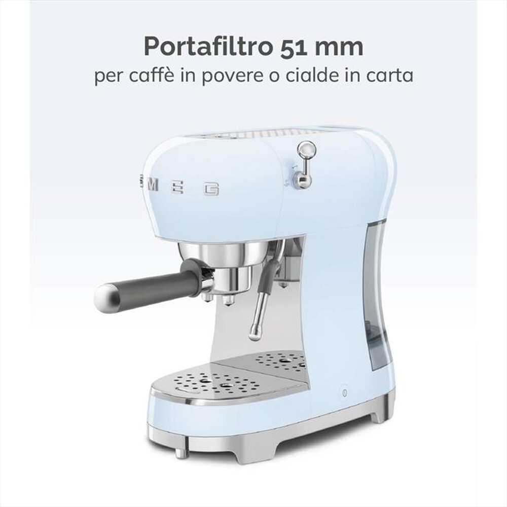 Immagine del prodotto SMEG - Macchina da caff&egrave; automatica ECF02PBEU-Azzurro