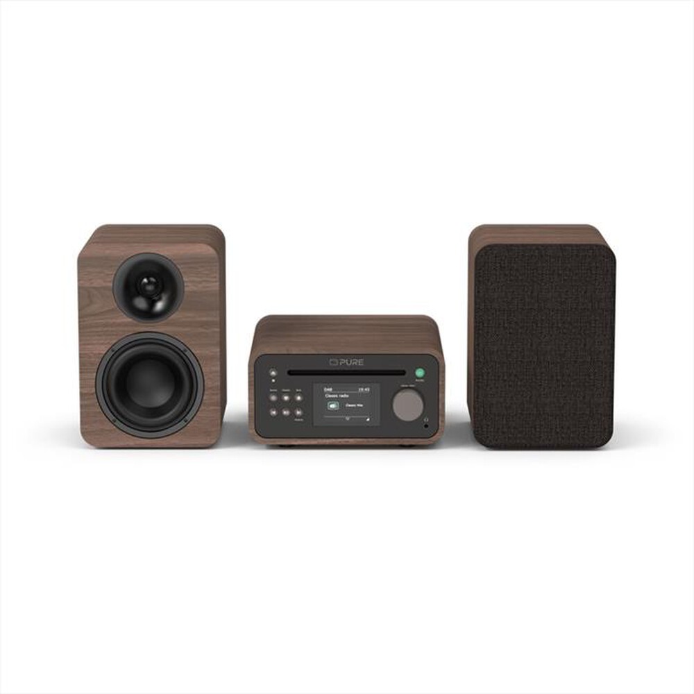 Immagine del prodotto PURE - Micro impianto stereo CLASSIC STEREO MINI-Marrone caff&egrave;/noce