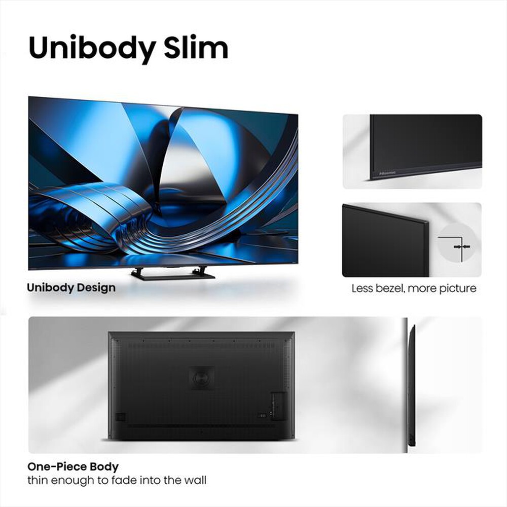 Immagine del prodotto HISENSE - Smart TV MINI LED 4K 55" 55U79SE-NERO