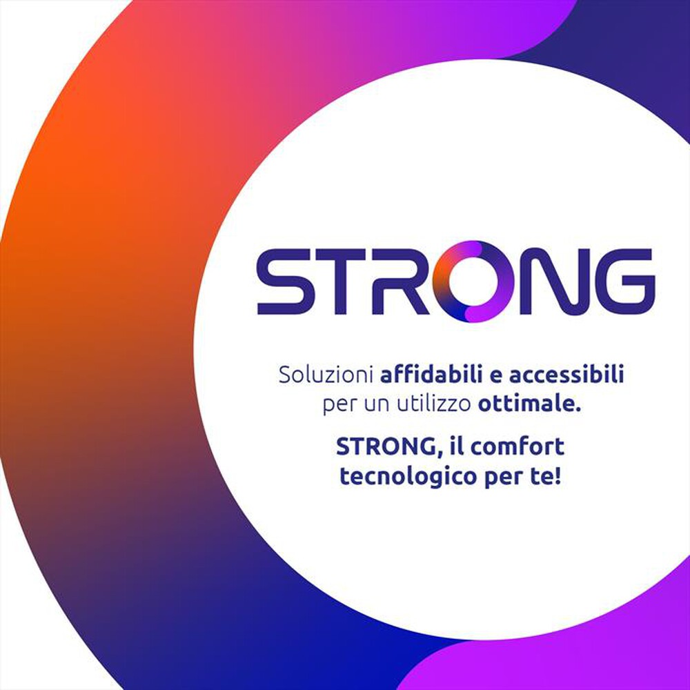 Immagine del prodotto STRONG - Telecamera PoE TUR05DL0-P-BIANCO