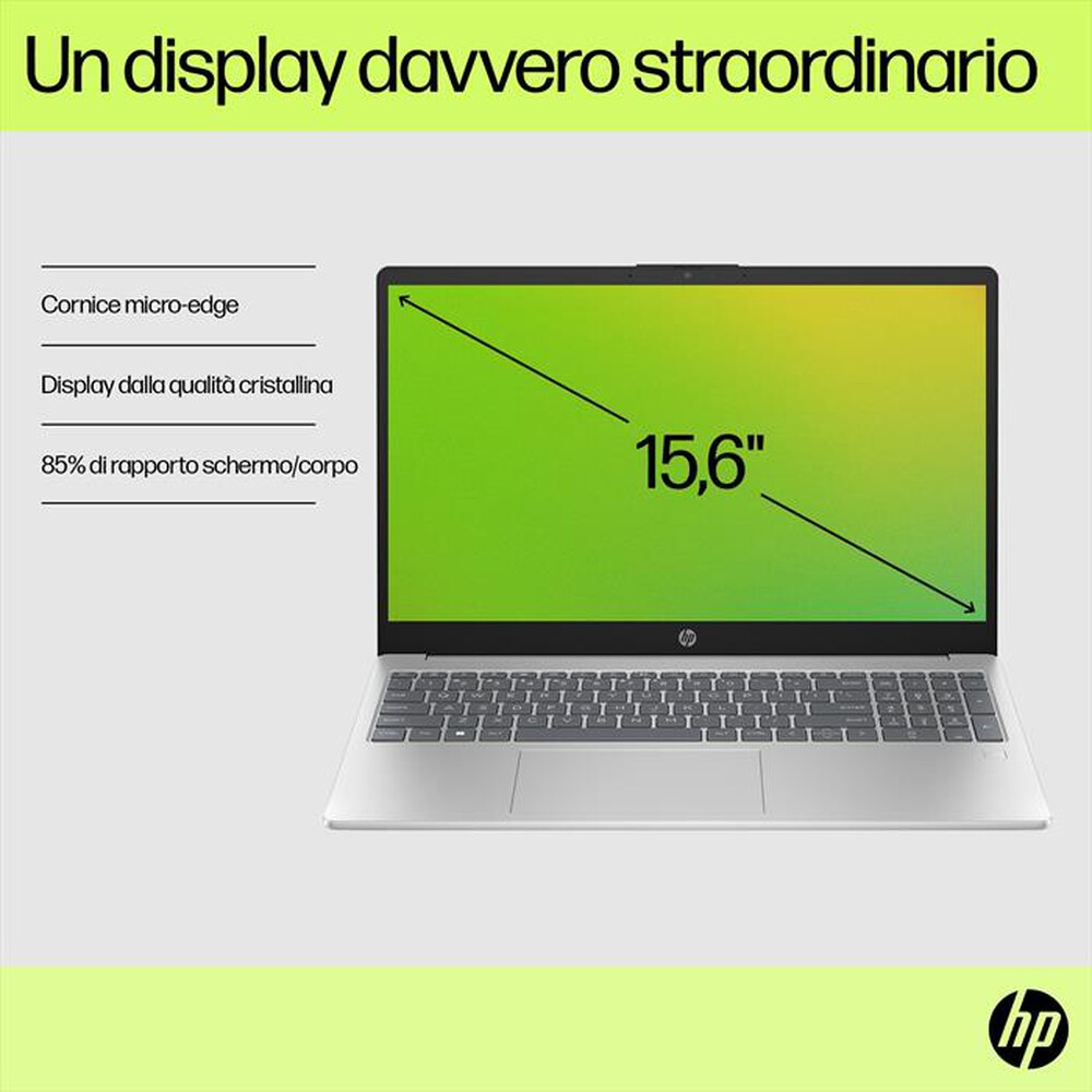 Immagine del prodotto HP - Notebook 15-FD0090NL CPU Intel Core i7-Natural Silver